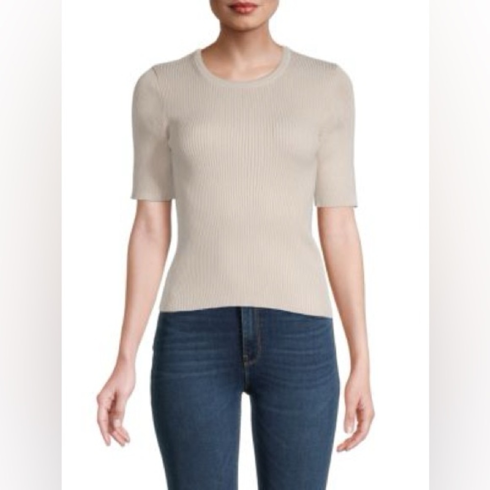 Ann Taylor Beige sweater Tee